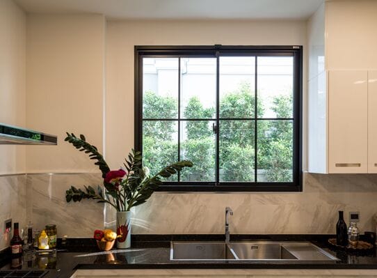 Aluminium Sliding Window for Kitchen