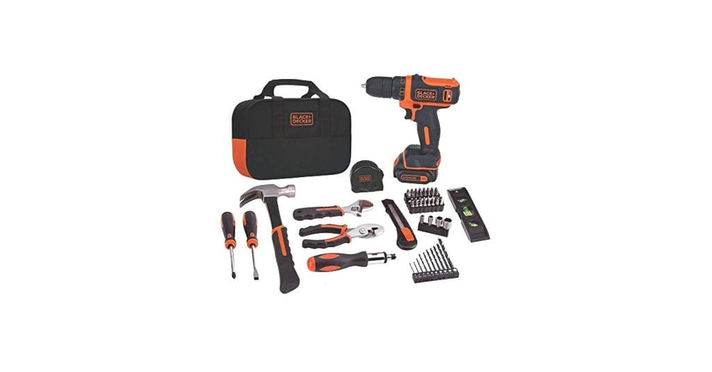 Black Decker Home Tool Kit