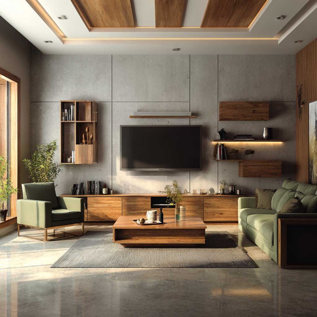 Ceiling Design in India for Living Room