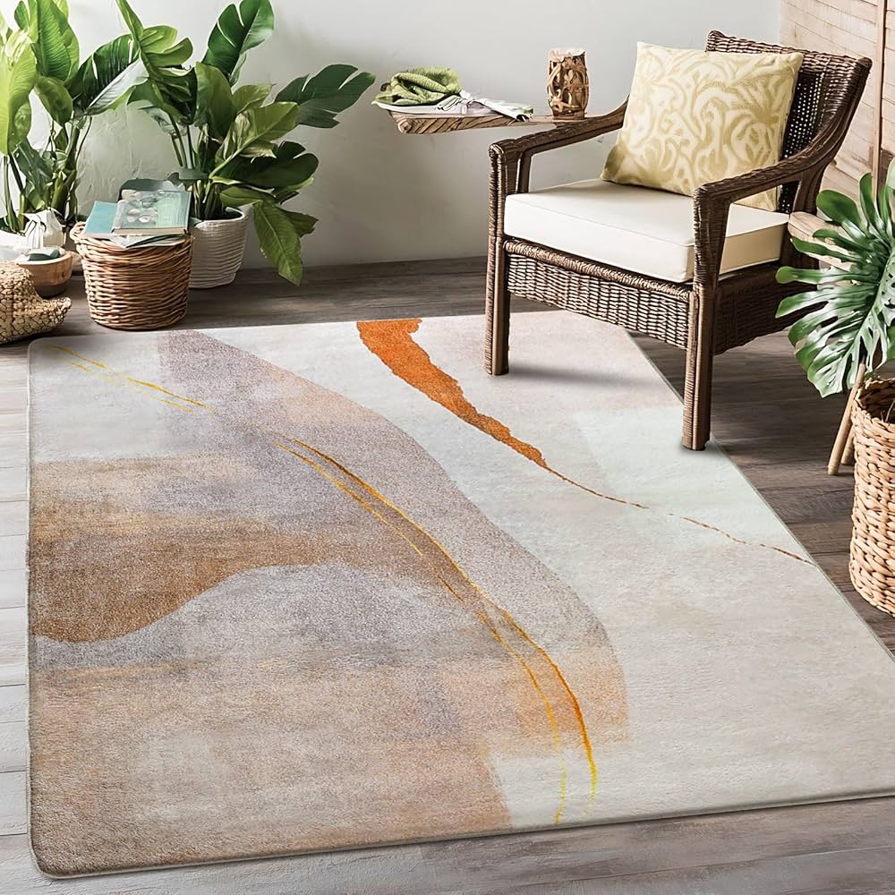 Gold Rugs for Living Room