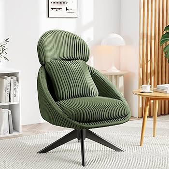 Green Accent Chairs for Living Room