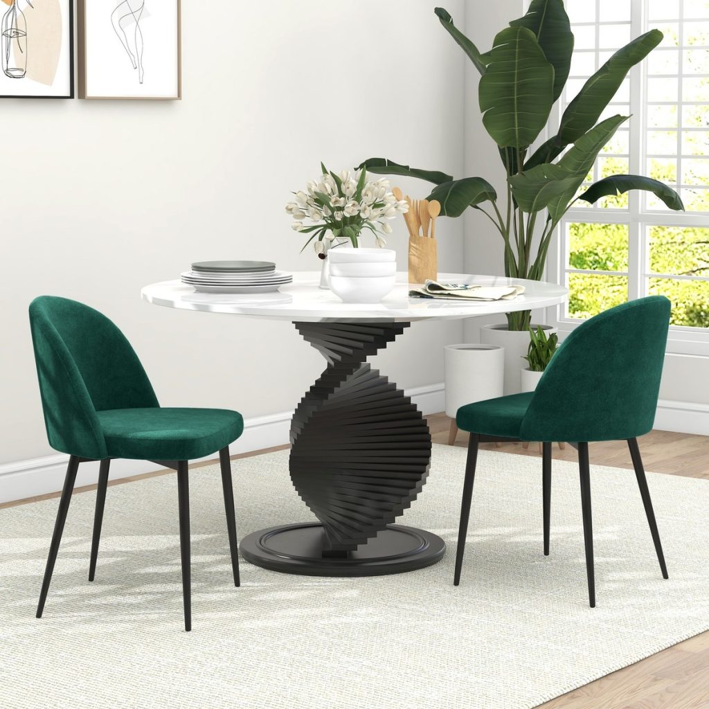 Green Dining Room Chairs