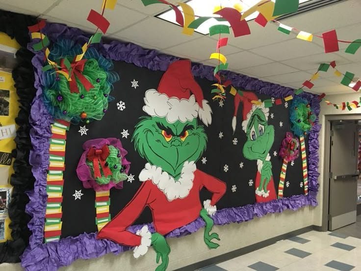 Grinch Hallway Decorations