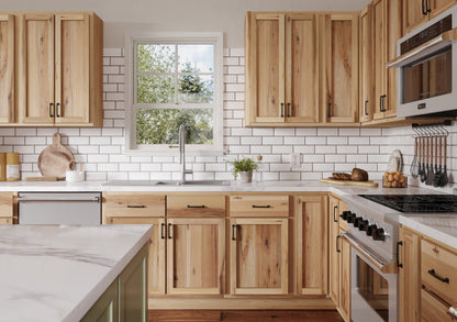 Hickory Wood Kitchen Cabinets