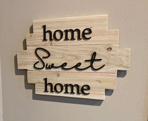 Home Sign Wall