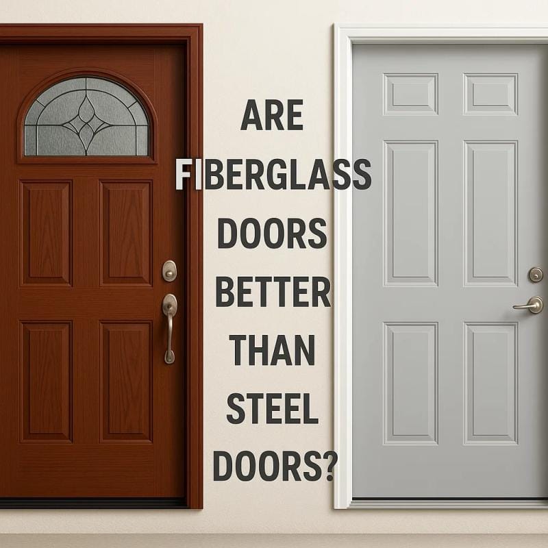 Is a Fiberglass Door Better Than Steel