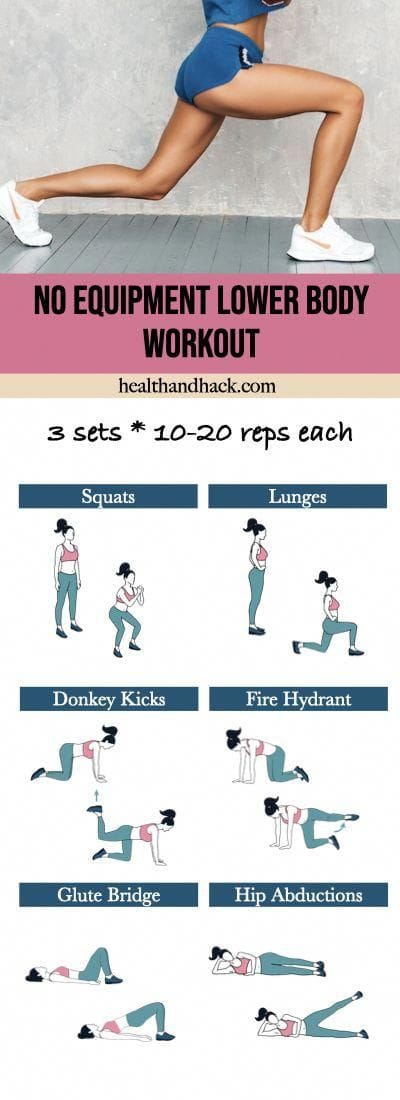 Leg Exercises at Home No Equipment: Boost Your Strength - Decor