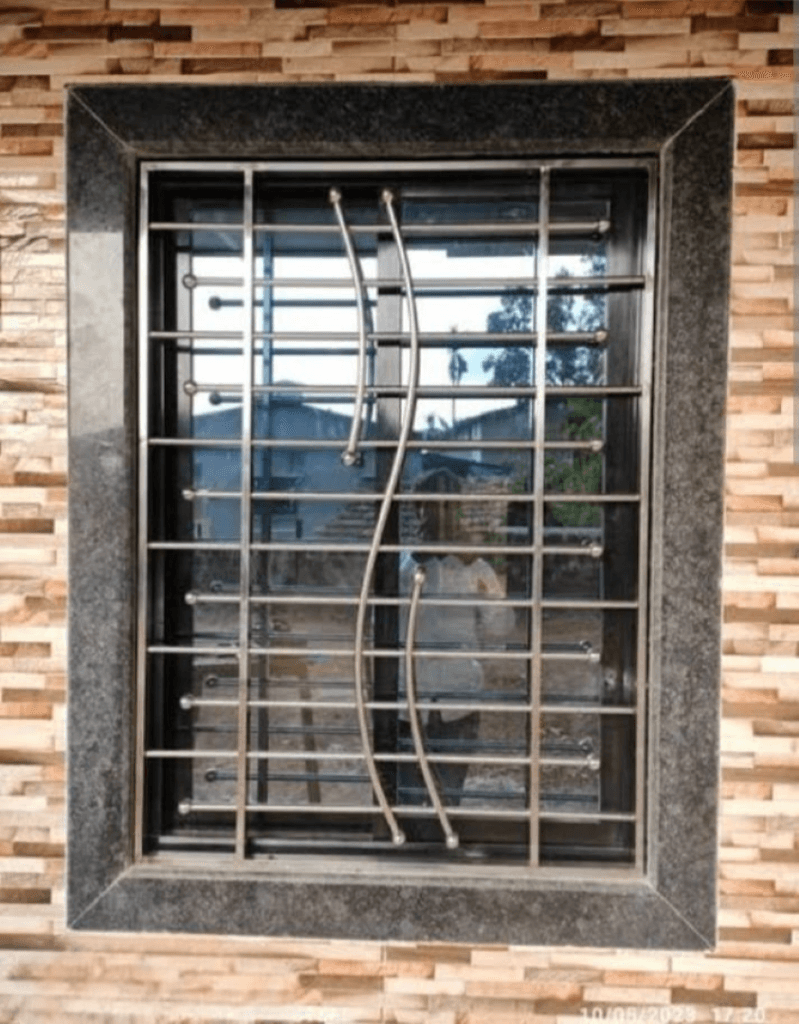 Stainless Steel Window Grill Design
