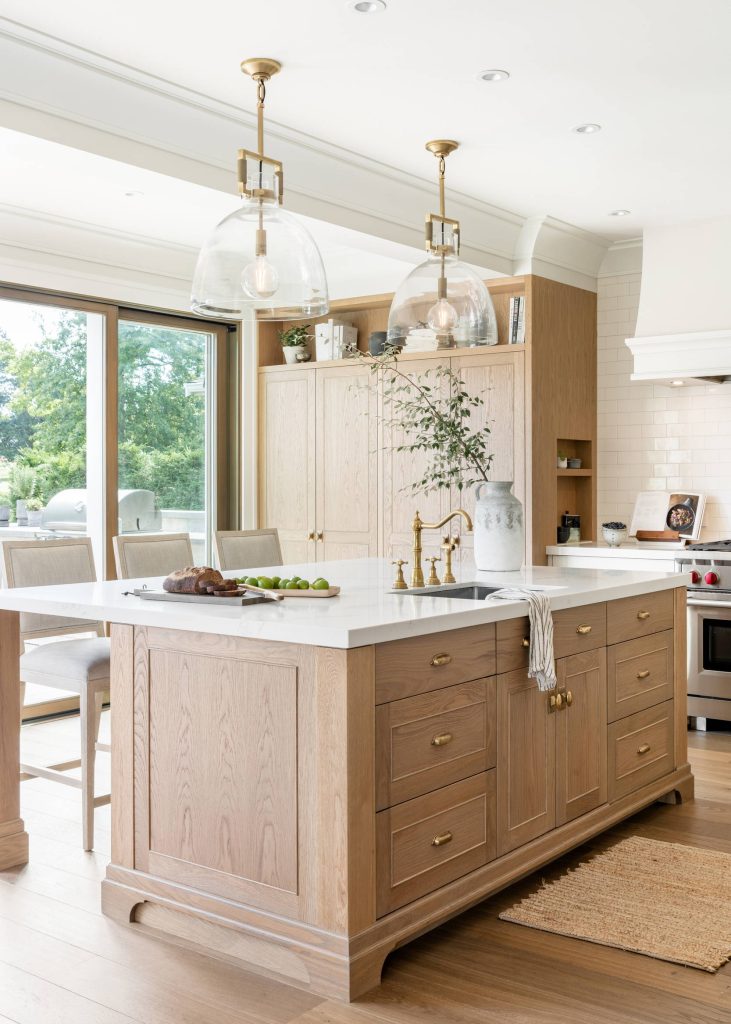 White Oak Kitchen Cabinets